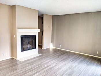 Wood-style flooring throughout, including bedrooms*